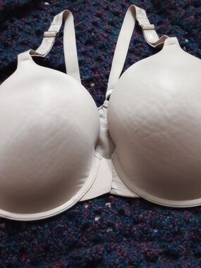 Elegant LE MYSTERE " THE OPRAH BRA"  Size 38DD Women's Tan Bra